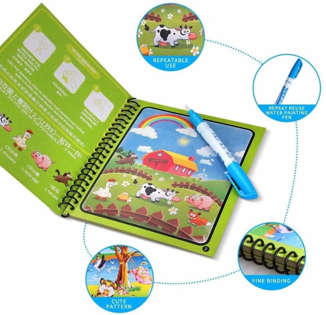 Reusable Magic Water Quick Dry Book