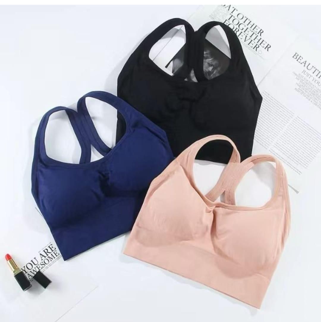 Yoga Bra Women Shockproof Sports Bra Running Workout Gym Top